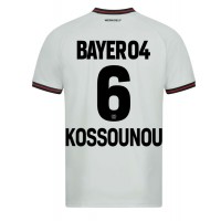 Billiga Bayer Leverkusen Odilon Kossounou #6 Borta fotbollskläder 2023-24 Kortärmad